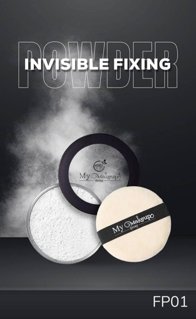 پودر فیکس نانو مای میکاپ استوری My Makeup Story Invisible Fixing Powder
