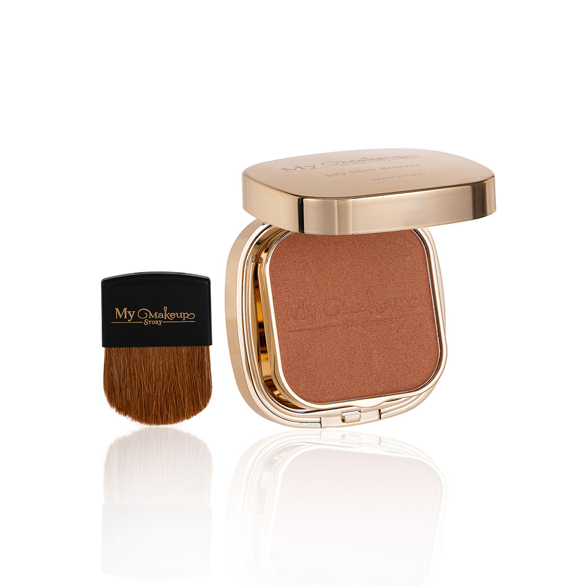 برنزر پودر برنزه کننده مای میکاپ استوری My Makeup Story Joly Glow Bronzer برنزر پودر برنزه کننده مای میکاپ استوری My Makeup Story Joly Glow Bronzer